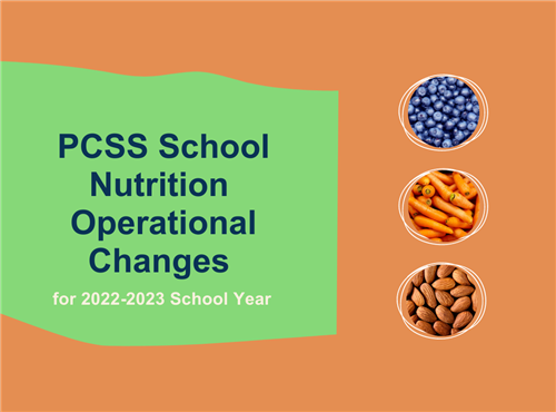 School Nutrition Operational Changes for 2022-23